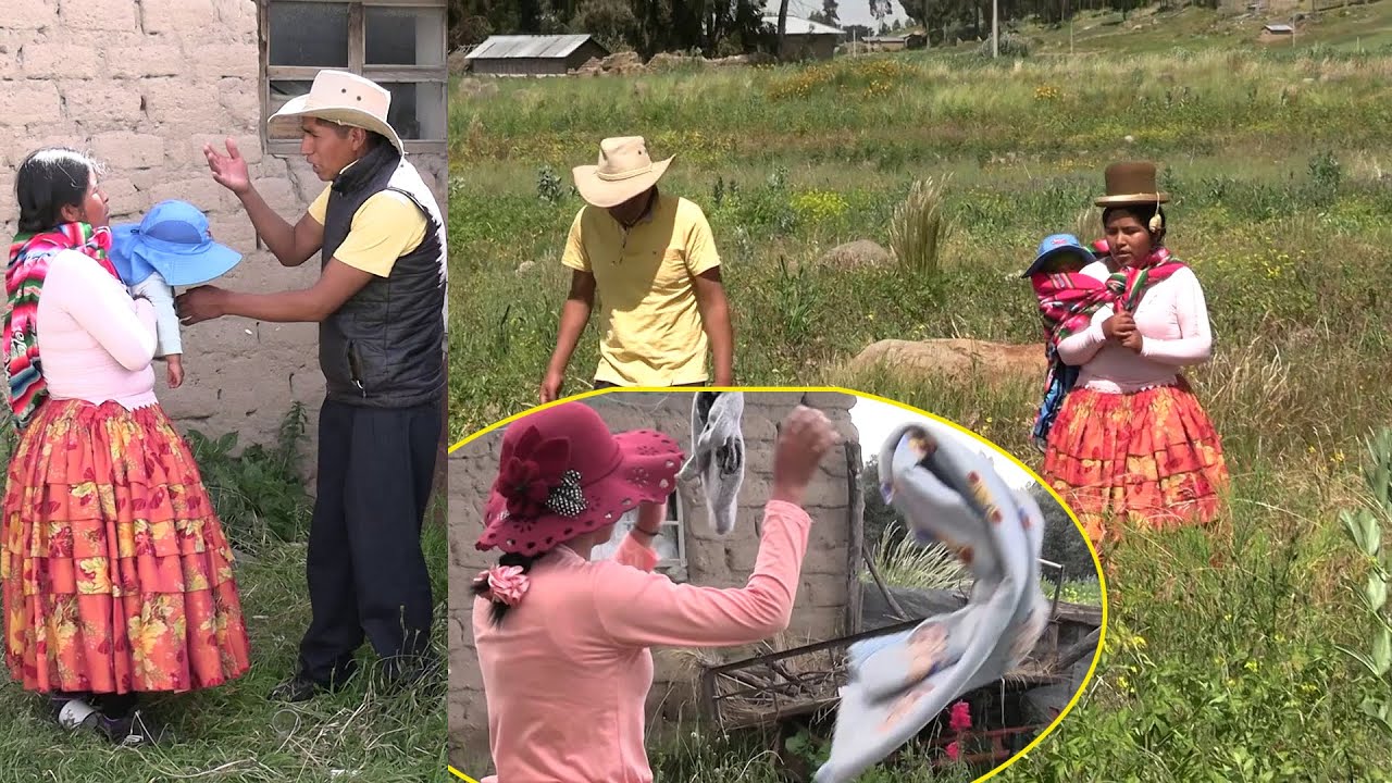 hija celos4 impide la felicidad de su padre triste final - cholita Martha