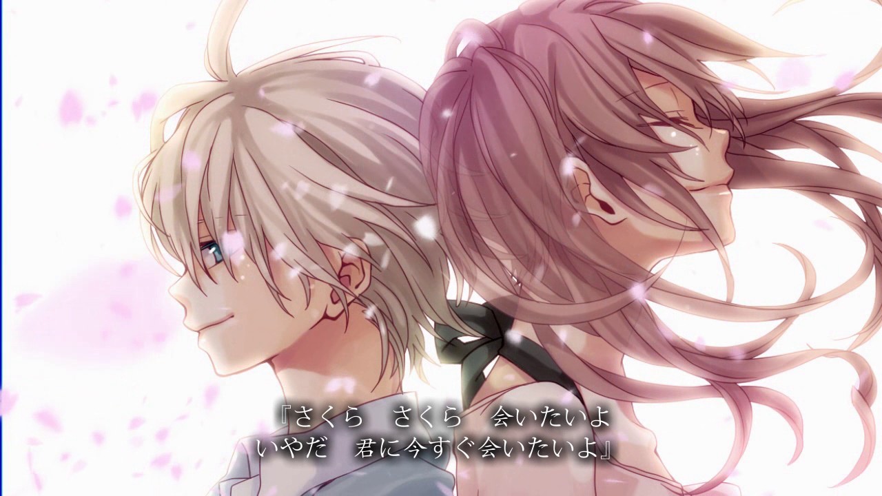 【Kagamine Len V4x・Hatsune Miku V4x】 Sakura ~ Anata ni Deaete Yokatta 【Cover】
