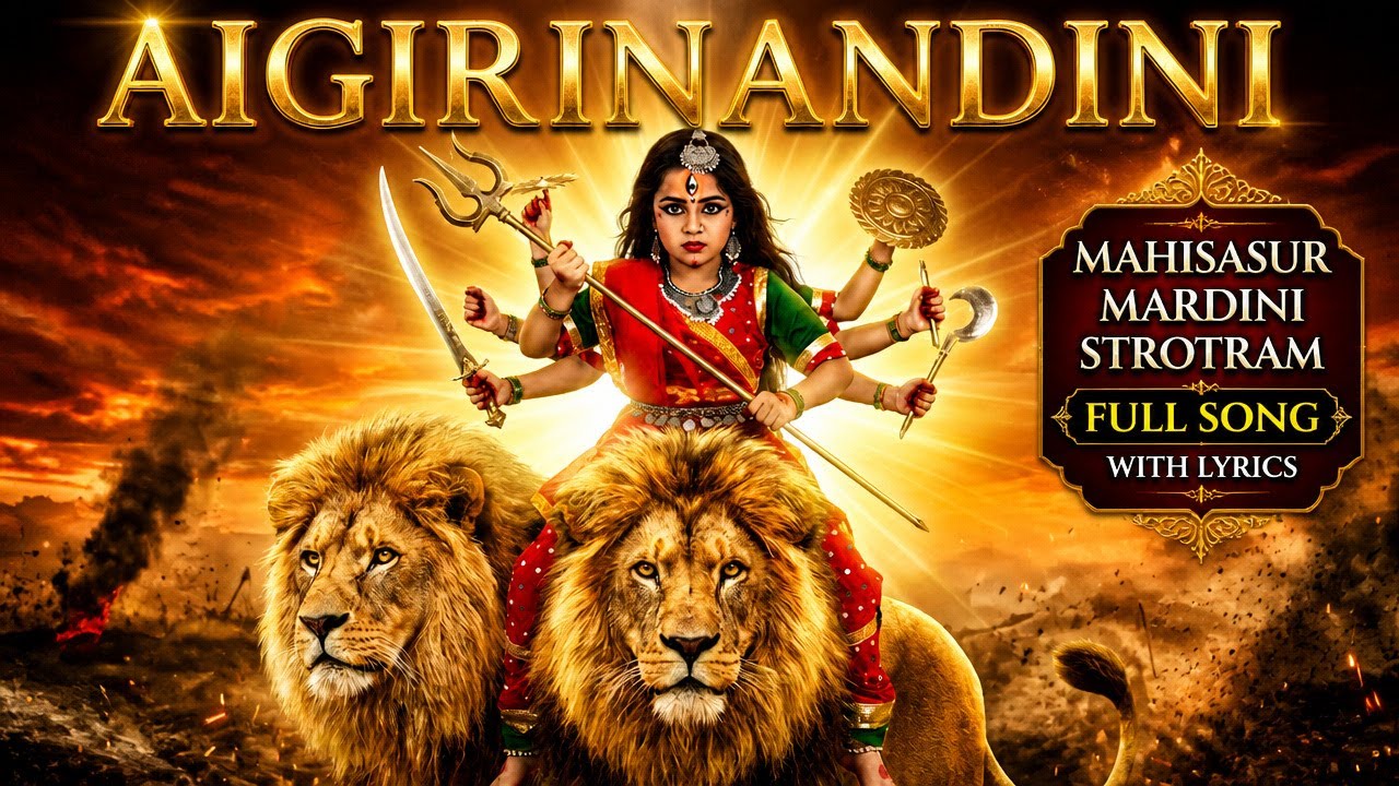 Aigirinandini | Mahisasur Mardini Strotram | Full Song with Lyrics