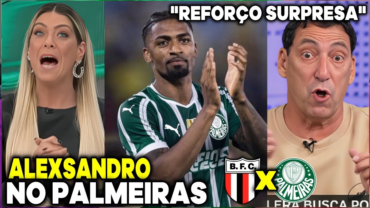 REFORÇO SURPRESA NO VERDÃO! ALEXSANDRO VEM AI 