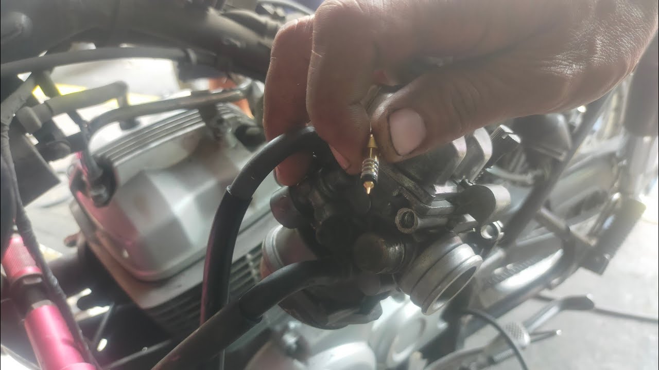 paano magtangal adjasment sa hangin carb Honda supremo