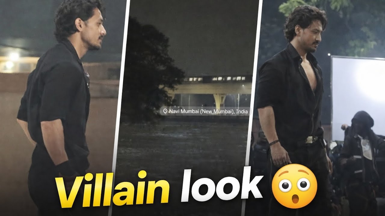 Tiger Shroff (villain) New Movie Shooting at Kharghar // Lag ja Gale 2026 