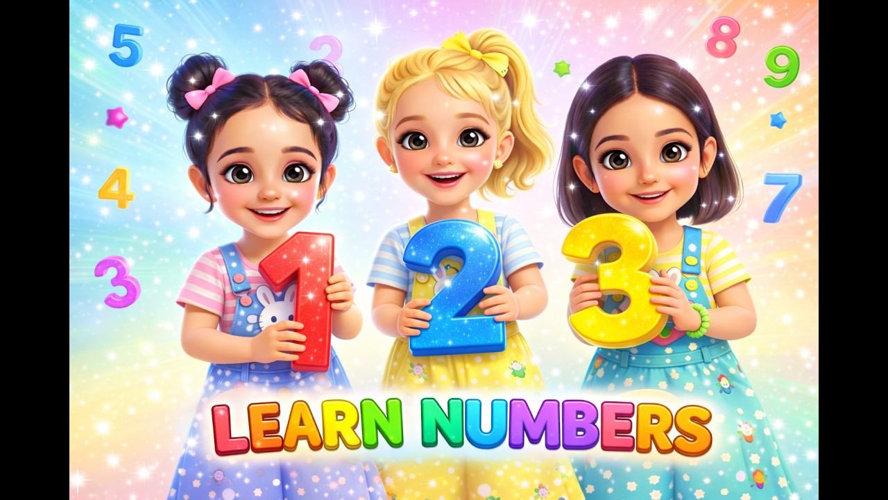 Numbers 1–10 Song 🎵 Fun Counting for Kids 🎉 MiniJoy