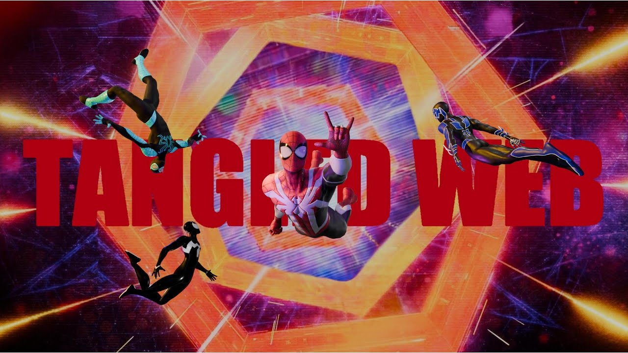 TANGLED WEB | SPIDER-VERSE FAN FILM | VRCHAT