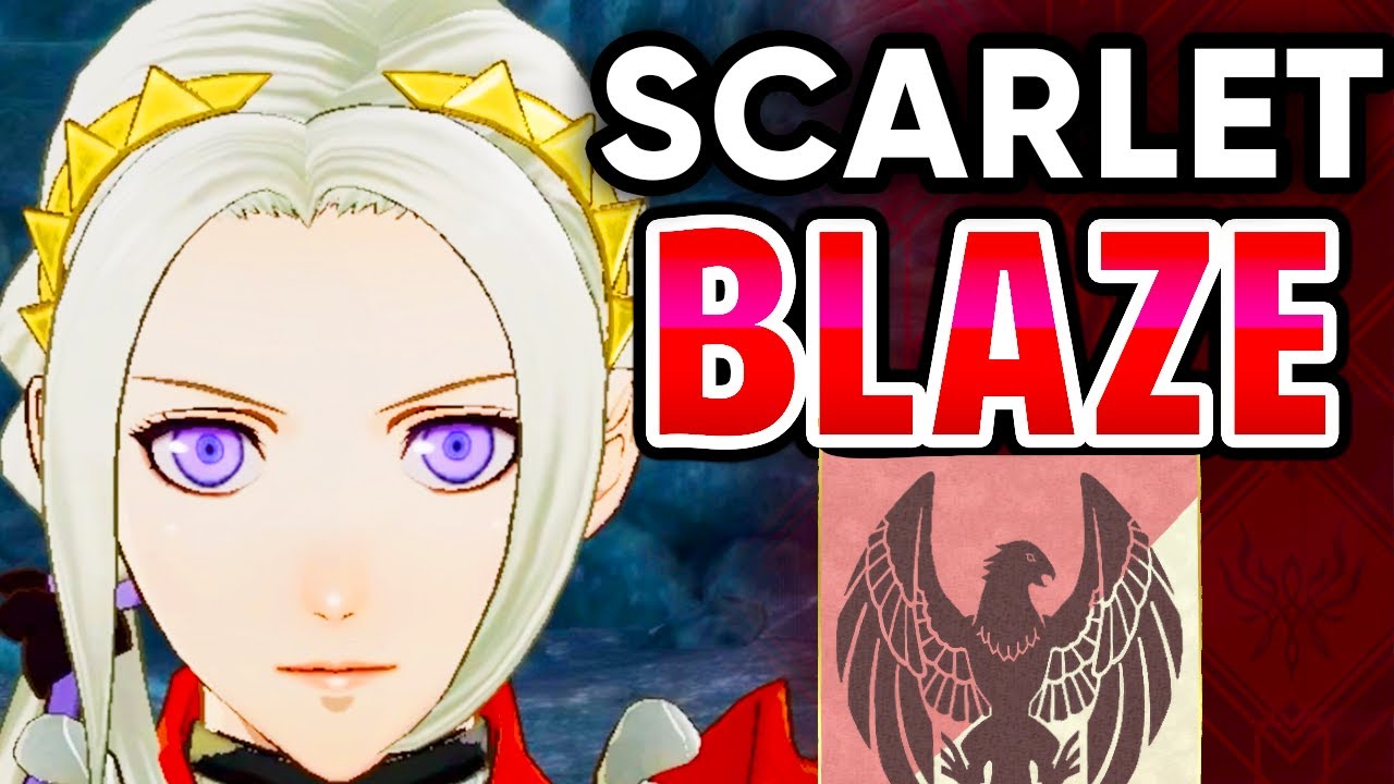 Edelgard Scarlet Blaze FULL STORY MOVIE - Fire Emblem Warriors: Three Hopes [All Cutscenes]