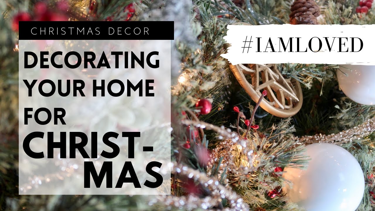 How To Decorate Your Home for Christmas | Christmas Decorating on a budget