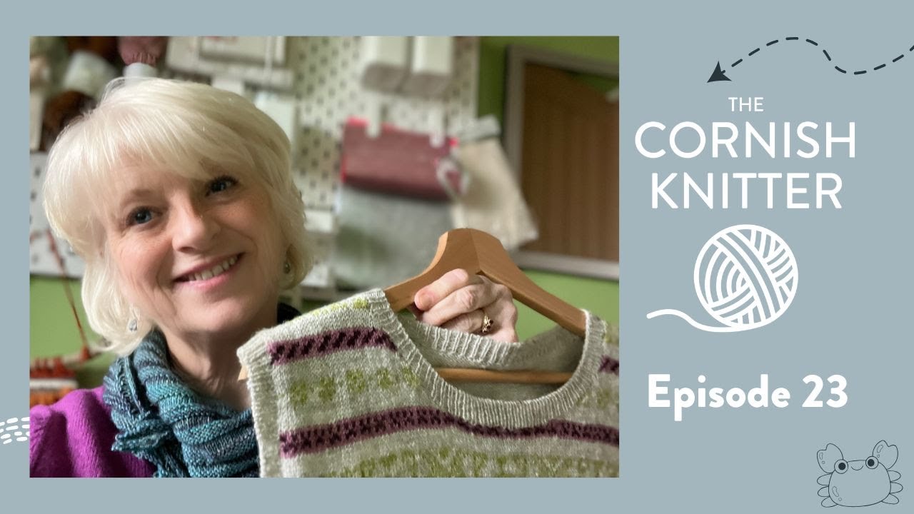 The Cornish Knitter - Knitting and Stitching Show Adventures, and back to winter WiPs