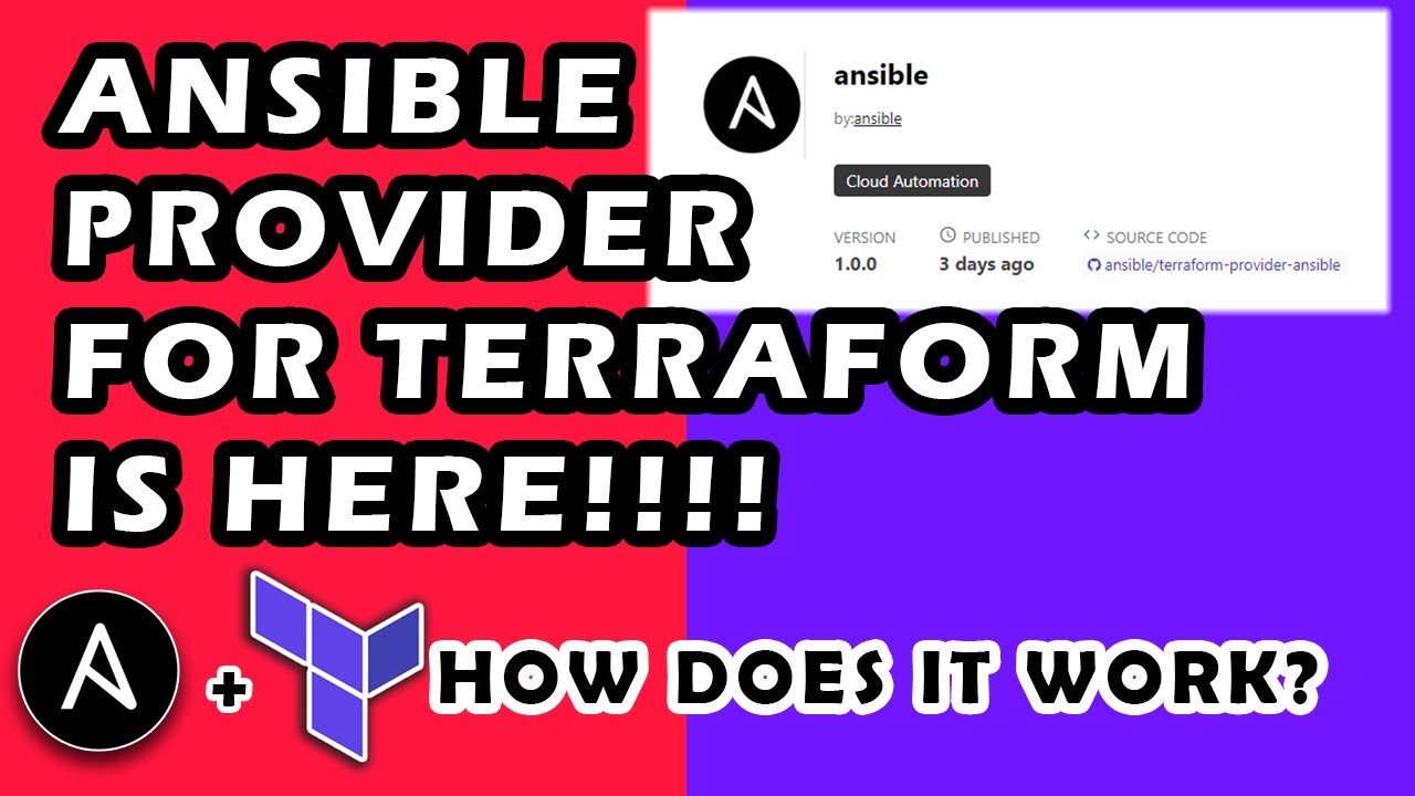ANSIBLE PROVIDER FOR TERRAFORM | IT HAS ARRIVED! | HOW TO USE