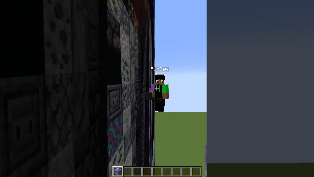 Minecraft: That's not Wednesday Addams... 😳 #Shorts