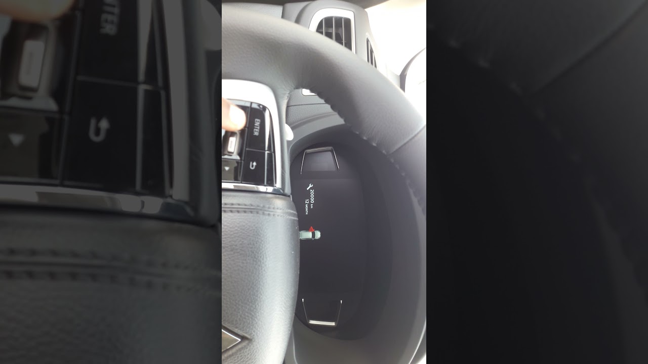 How to reset oil light, service light or routine maintenance light on pajero sport 2022