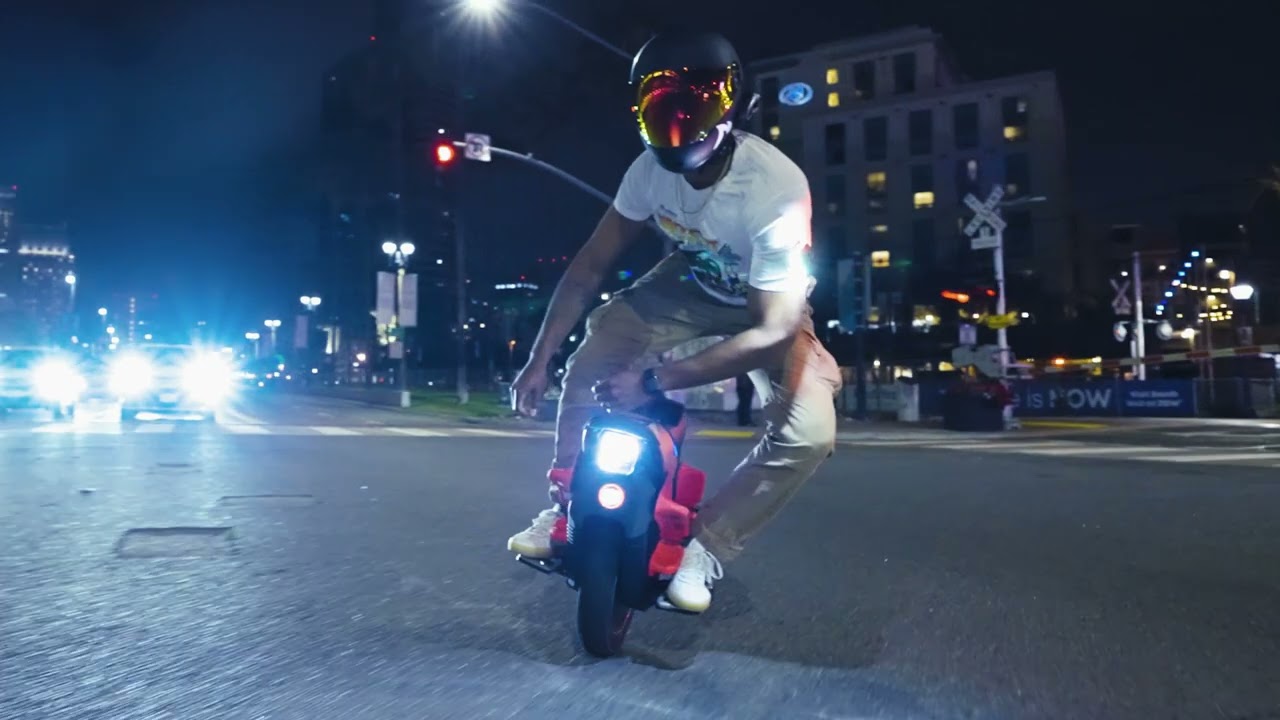 Inmotion V12S Meets the San Diego Streets