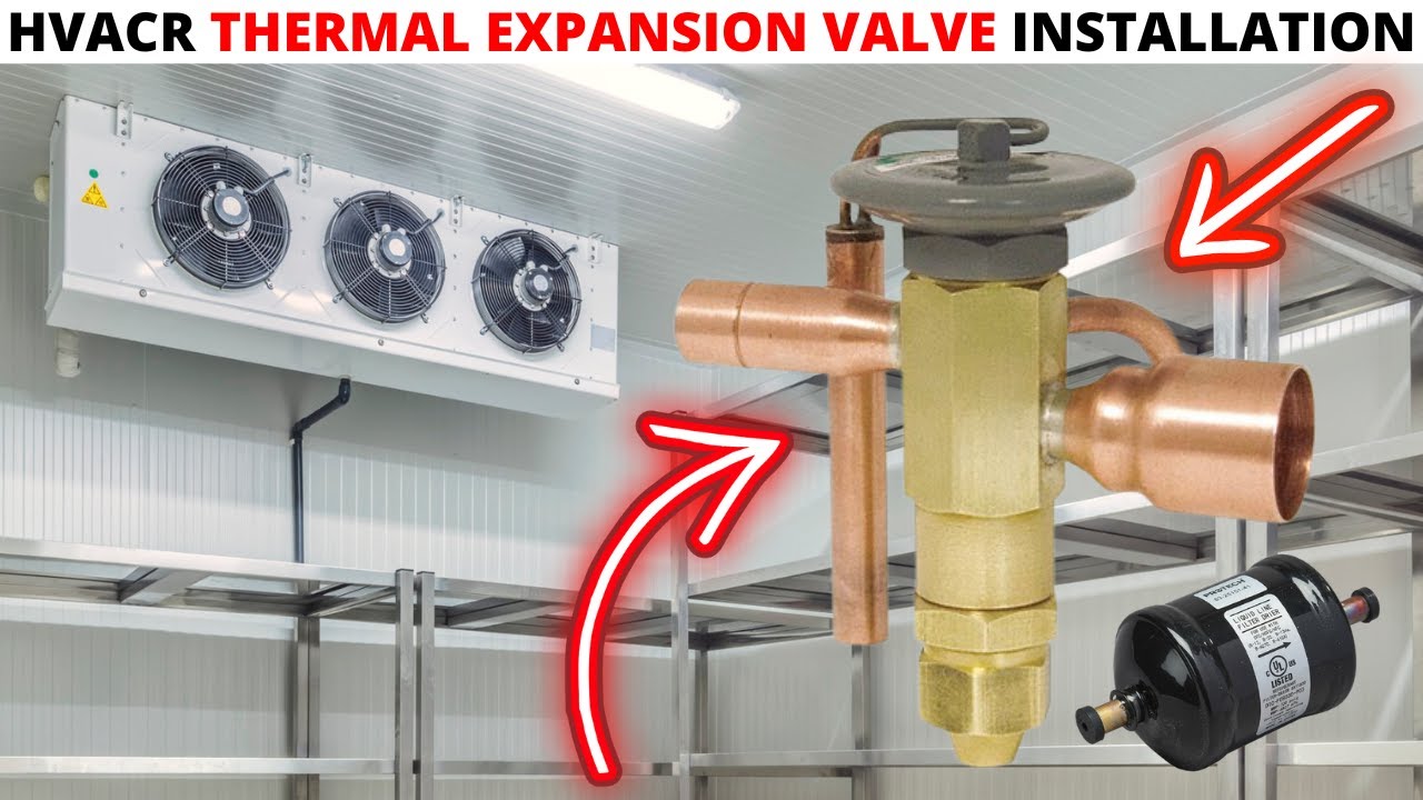 HVACR Service Call: TXV Thermal Expansion Valve Replacement For Commercial Refrigerator(TXV Install)