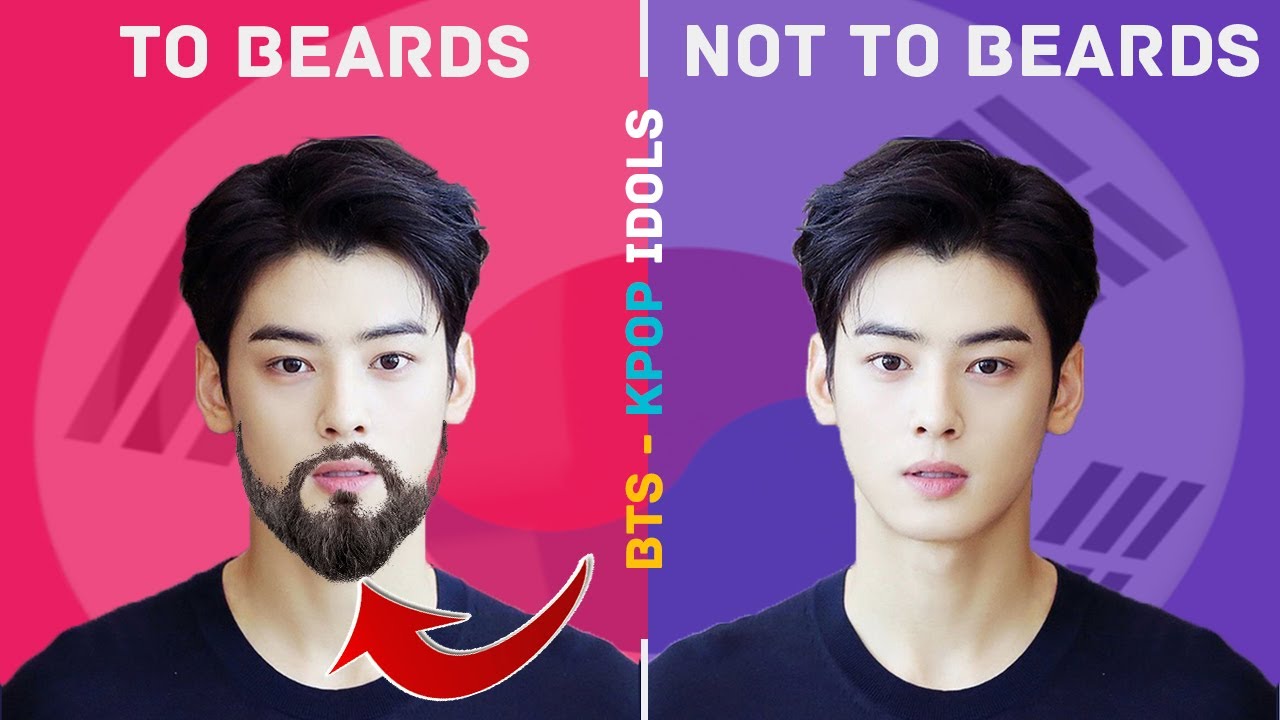 Why Korean Guys don't Have Beards? |  Why BTS / Kpop Idols Don't Have Beards