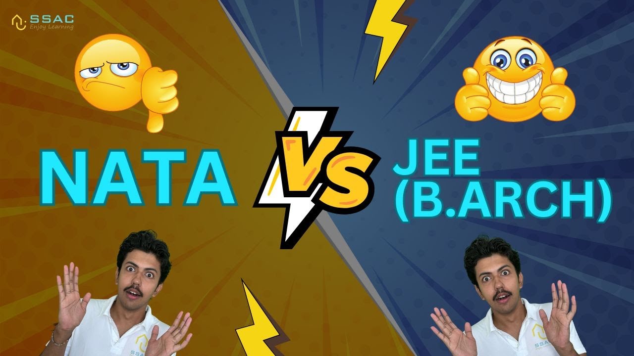 NATA vs JEE Paper 2 (B.ARCH)