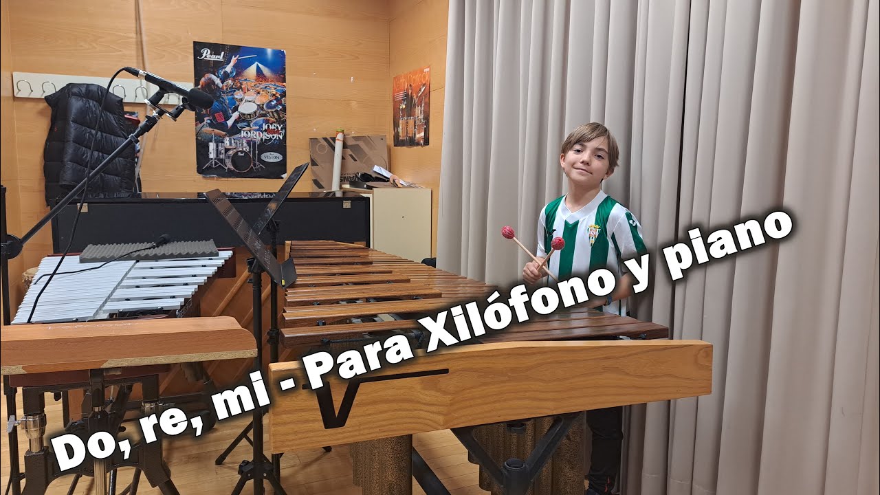 Do, re, mi - Pieza educativa para Xilófono y piano