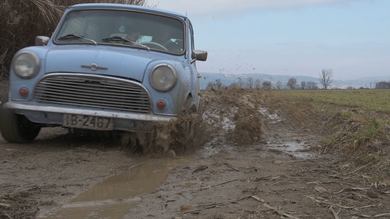 #7. How far can a Classic Mini actually go over snow and mud? Stories of shuckles and Chains.