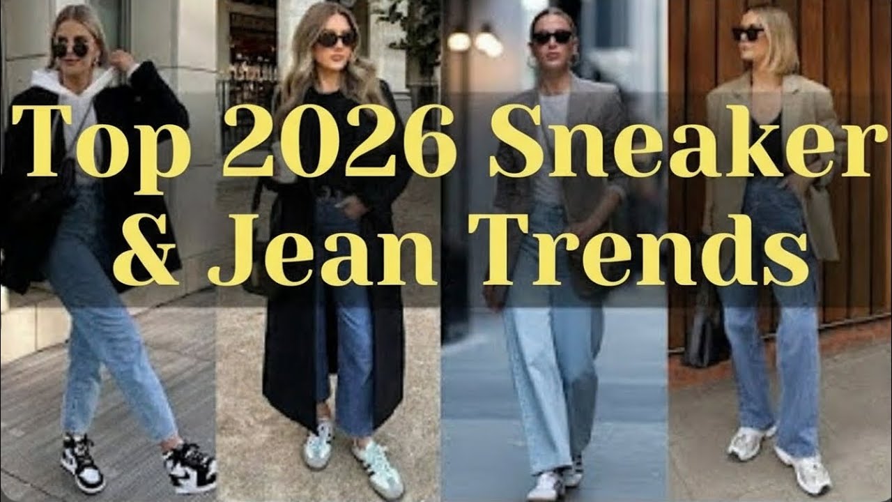 Top 5 Sneaker and Jean Trends for 2026 That Go With Almost Everything