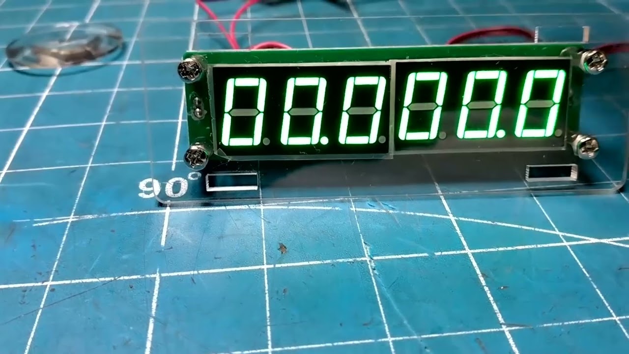 RF Signal Frequency Counter Review & Adjustment - 0 1MHz to 2 4GHz