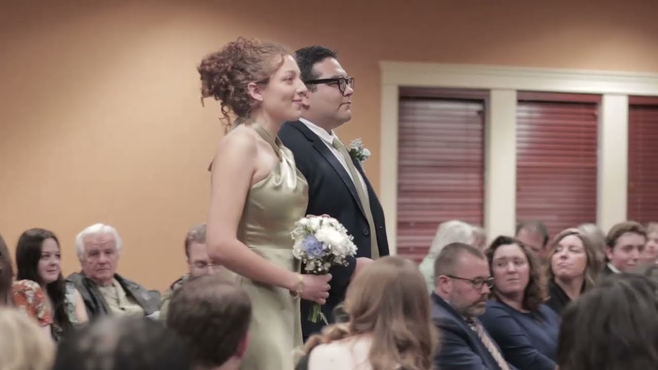 Laya and Noah wedding procession and vows