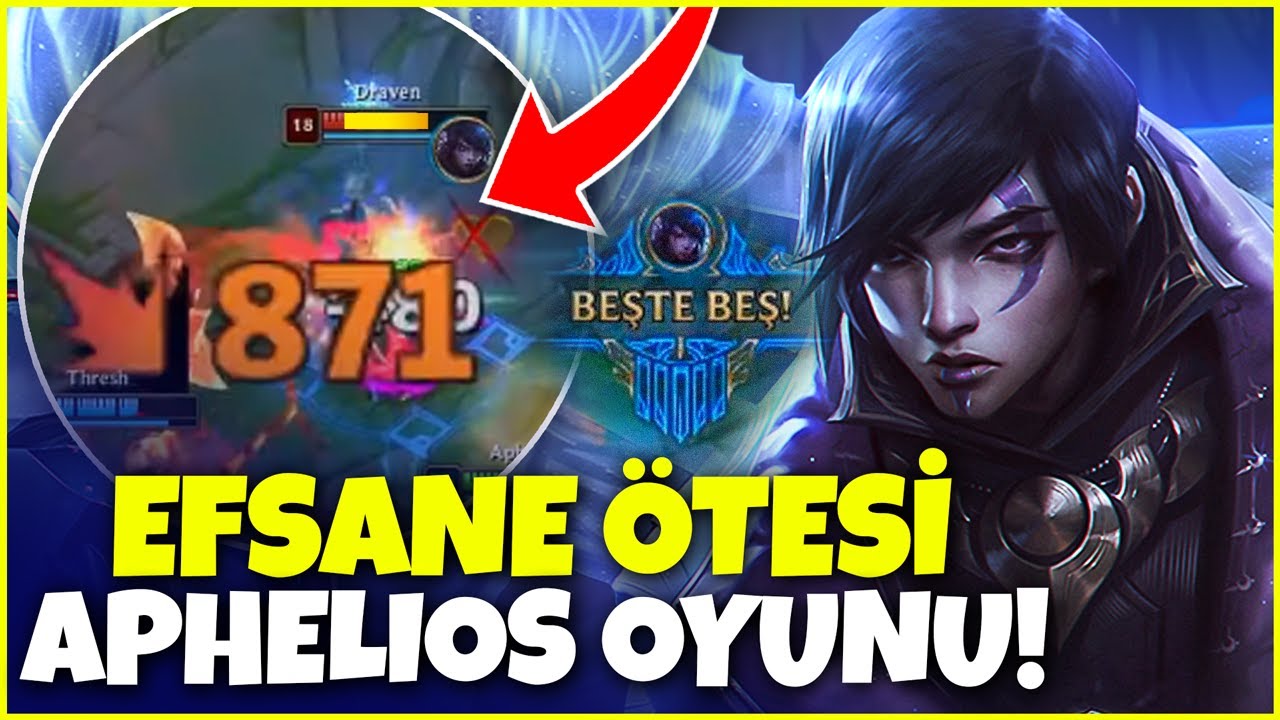 BU MAÇI KAÇIRMA! FİLM TADINDA APHELİOS MAÇI!