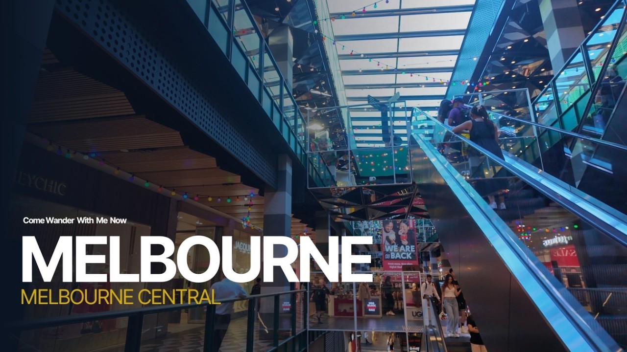 Busy Melbourne Shopping-4K