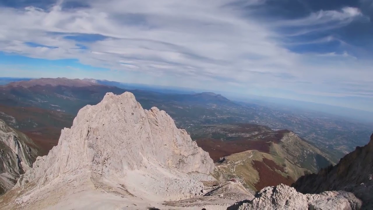 Gran Sasso D'Italia PASSO DEL CANNONE MT.2679 in 4K.