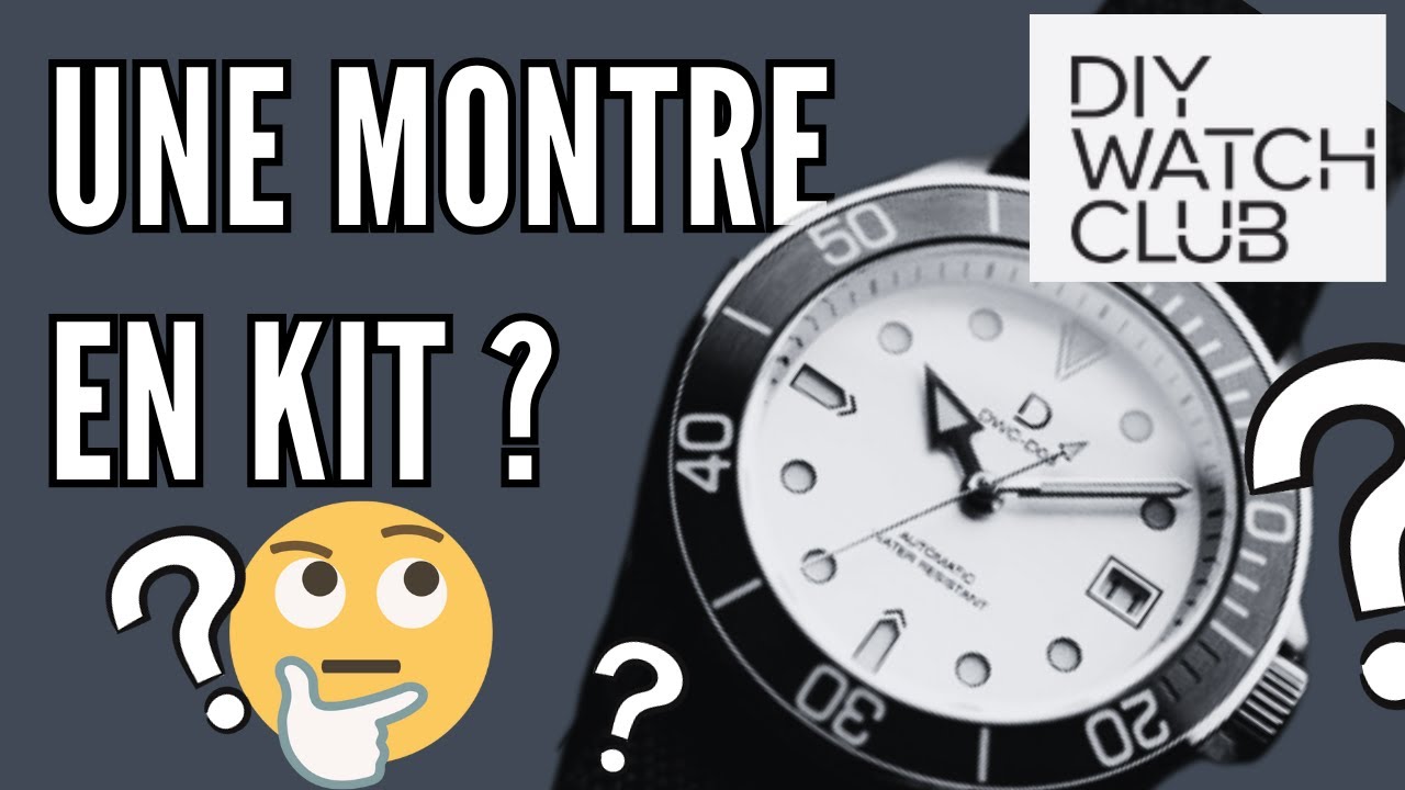 Une montre à assembler soi-même !!! Unboxing