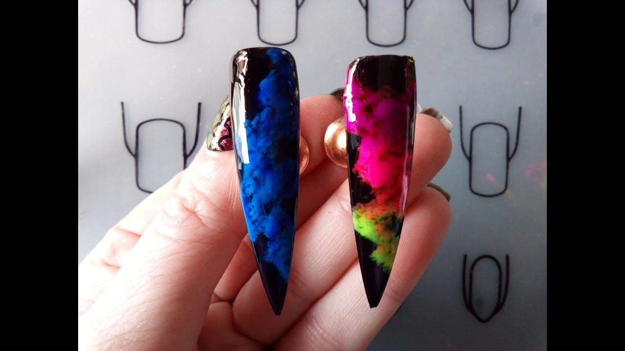 Smoke nails | Uñas efecto humo