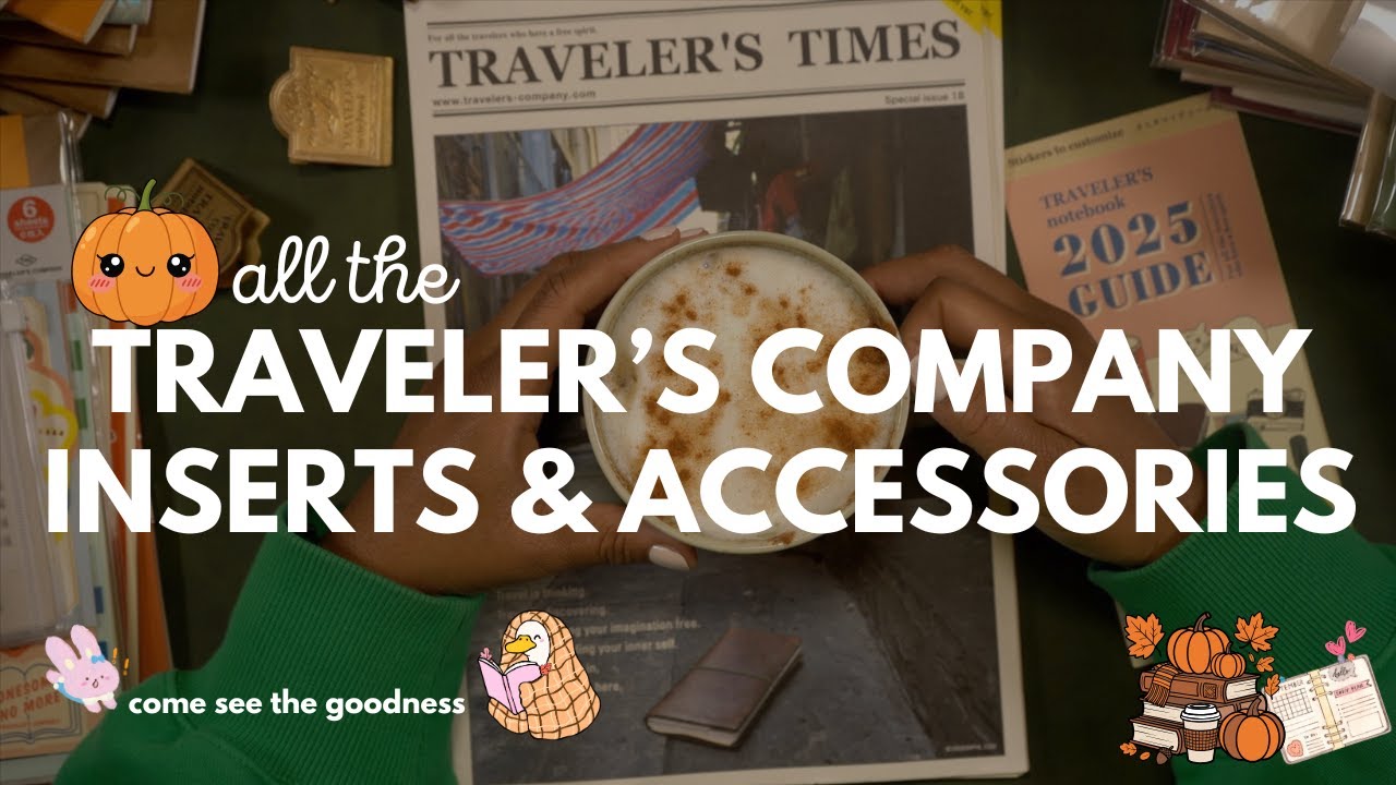 Traveler's Company | My Entire Collection of Inserts & Accessories #travelersnotebook 