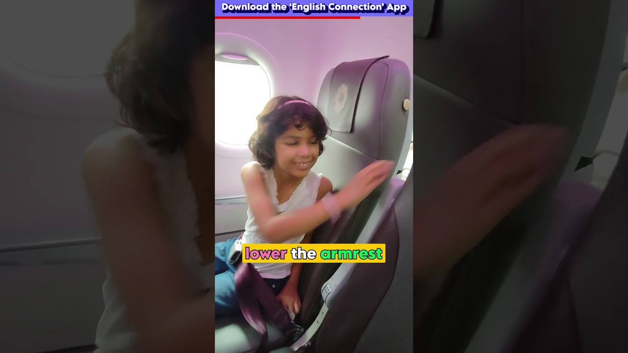 Airplane✈️ related English, Vocabulary and Sentences, Kids Adi Connection #shorts