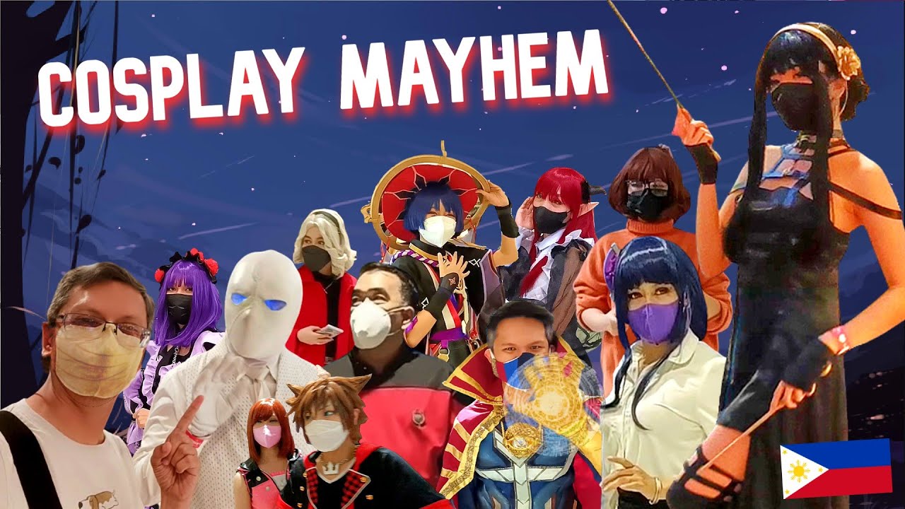 ANIME COSPLAY AT TOYCON 2022 PHILIPPINES - CAN YOU NAME THE CHARACTERS?