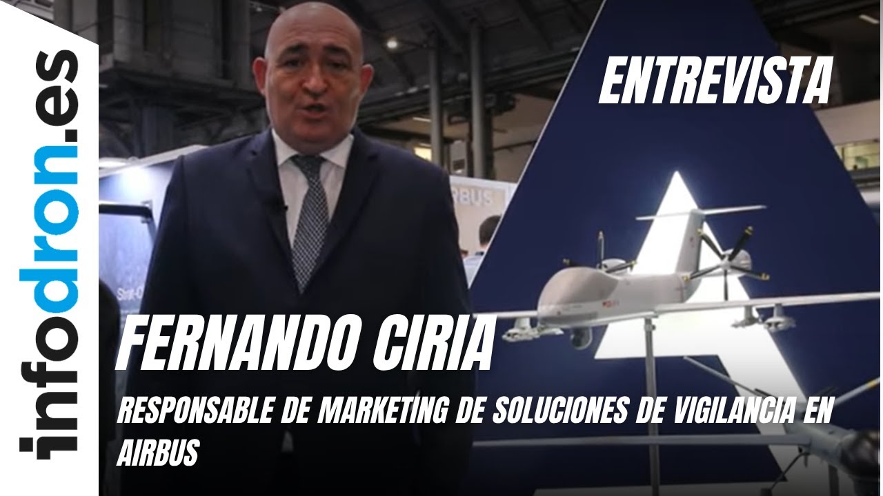 Airbus expone en Unvex 2024 el sistema VSR700, el Sirtap, el Eurodrone y la plataforma Zephyr