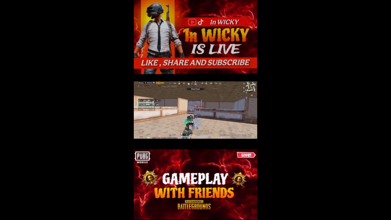 Pubgmobile live with funny friends