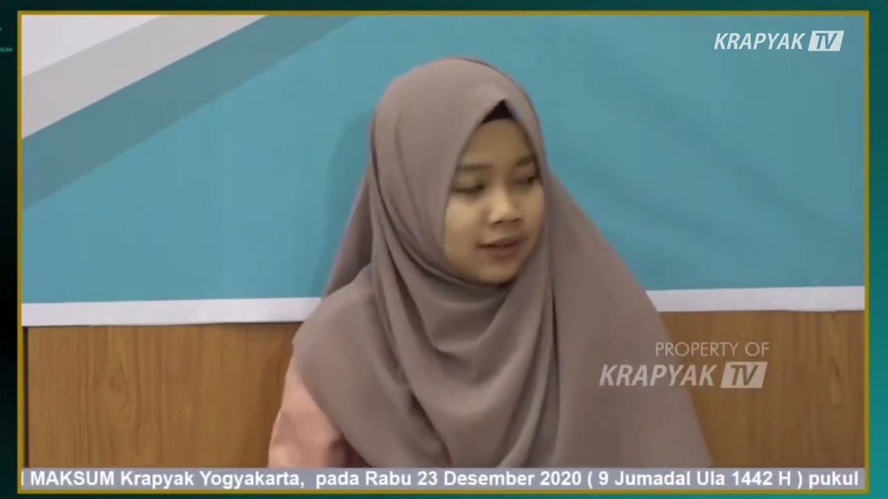 JUZ 21 Majelis Sima'an Al Qur'an Putri, PONDOK PESANTREN KH.ALI MAKSUM KRAPYAK YOGYAKARTA