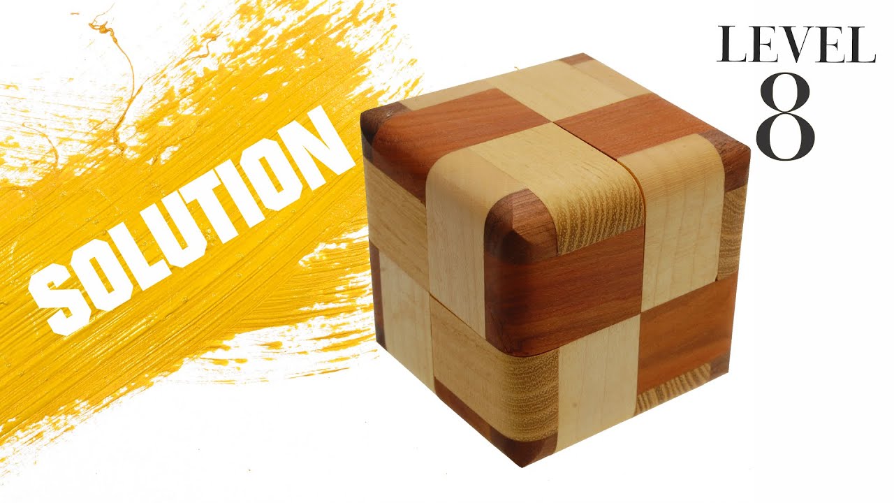 Heblo a wood puzzle from Vinco - Solution