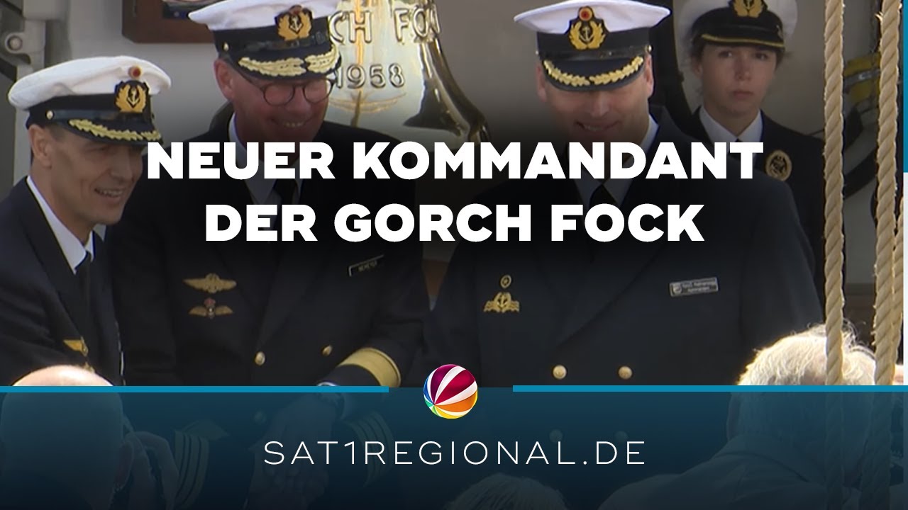 Segelschulschiff Gorch Fock: Elmar Bornkessel ist neuer Kommandant