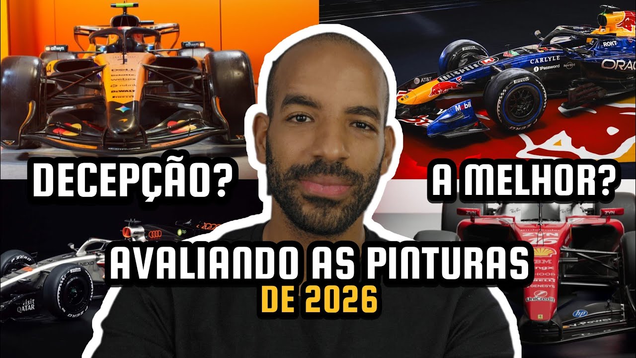 QUAL A MELHOR PINTURA DE 2026? RANKEANDO os carros dessa temporada