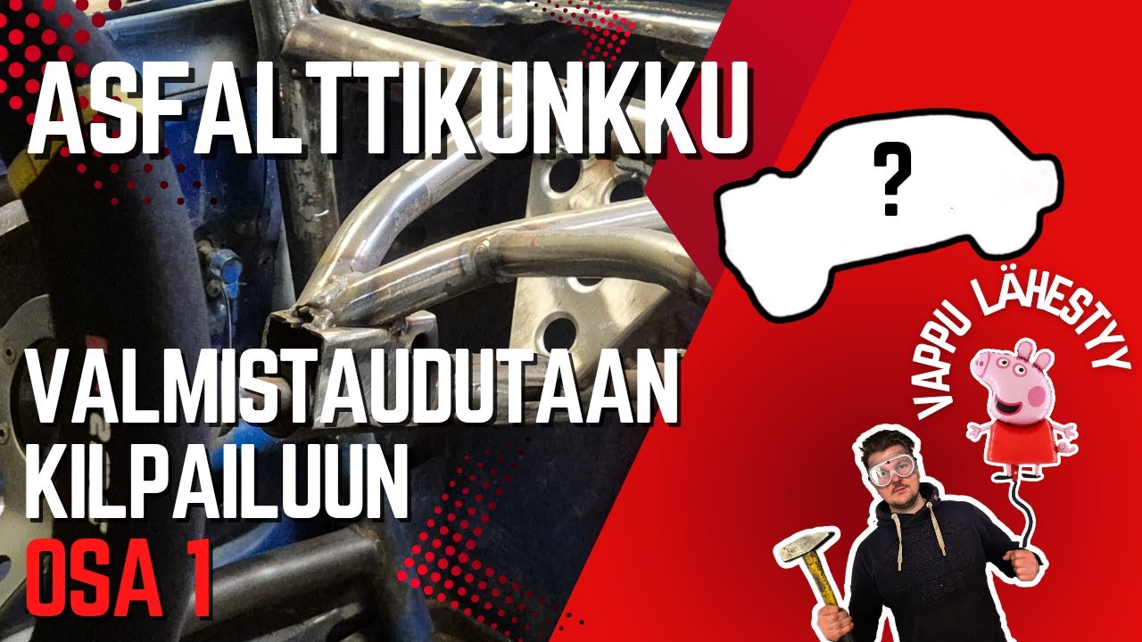 Asfalttikunkku 2025 | Hallintalaitteet | Hattuhylly | Takarunko