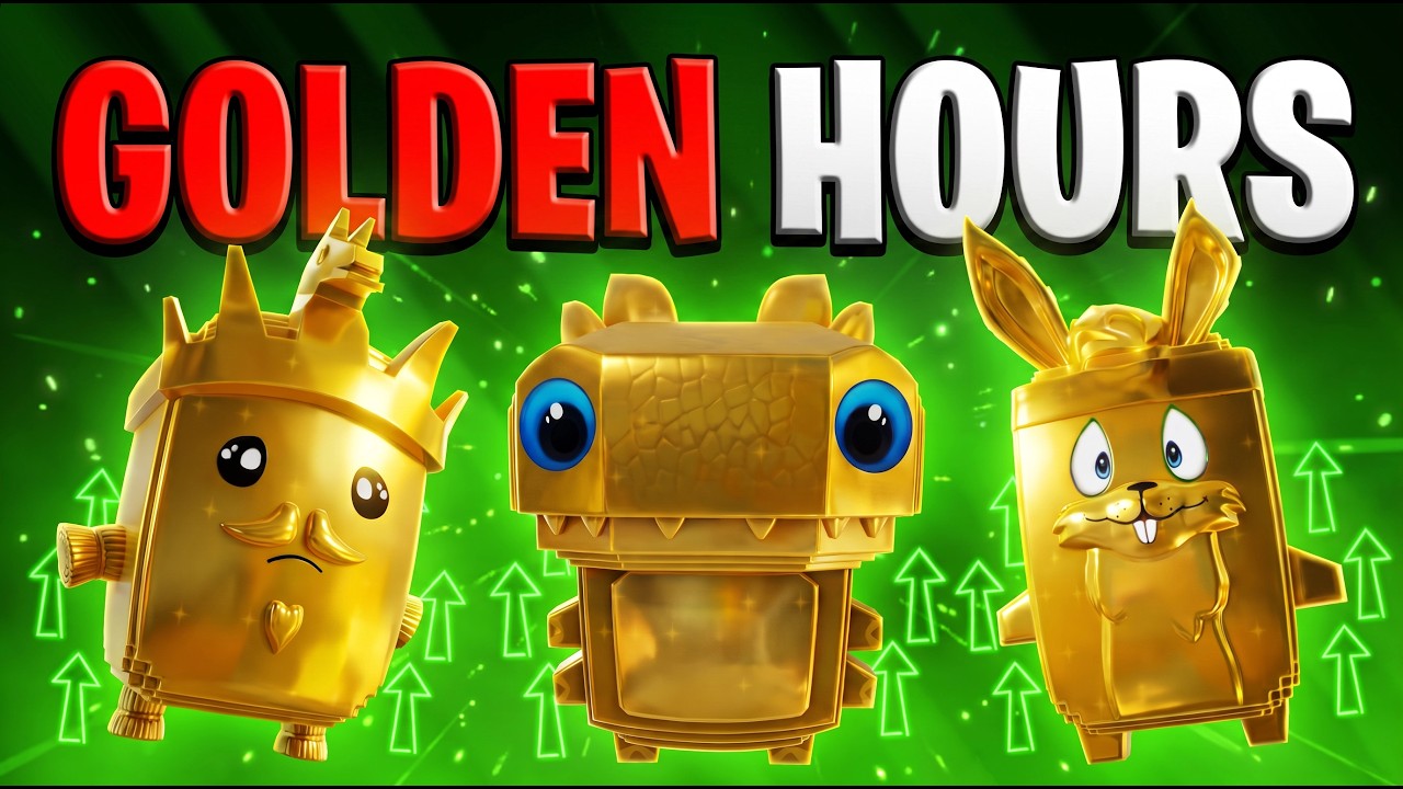 Золотой &laquo;Power Hour&raquo; в Fortnite!