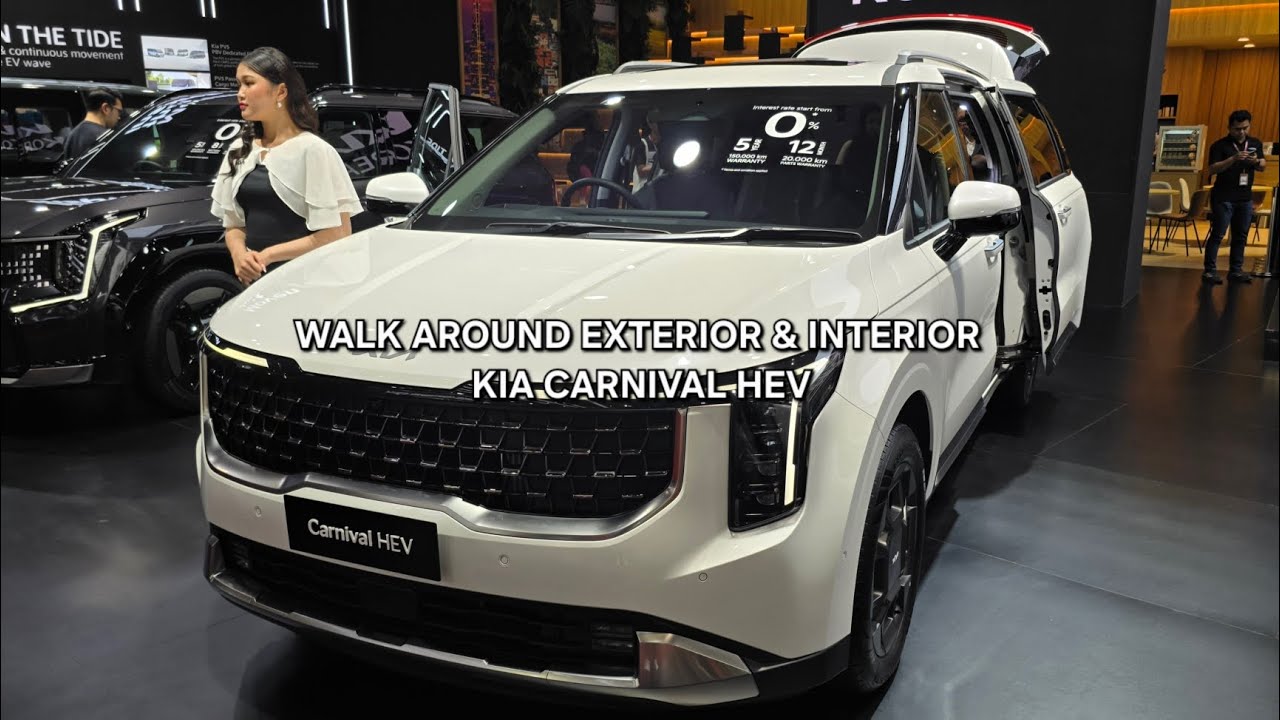 WALK AROUND EXTERIOR & INTERIOR KIA CARNIVAL HEV