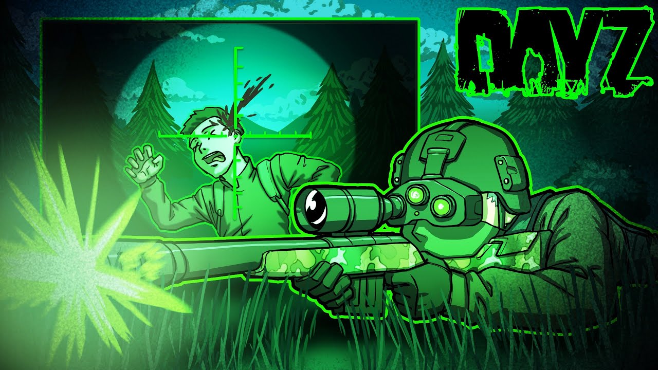 The CheyTac Night Time SNIPER - DayZ