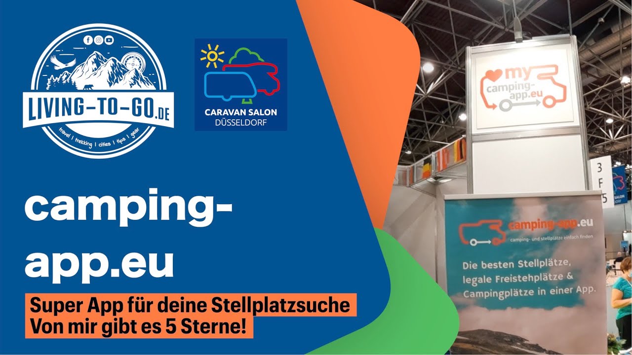 Camping-App.eu. Eine tolle App f&uuml;r die Stellplatzsuche. Ohne Abogeb&uuml;hr und mit tollen Funktionen.