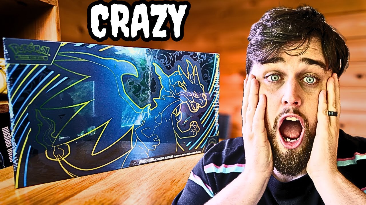 OPENING *NEW* MEGA CHARIZARD UPC BOX! WE NEED TO TALK ABOUT THIS CRAZY BOX!