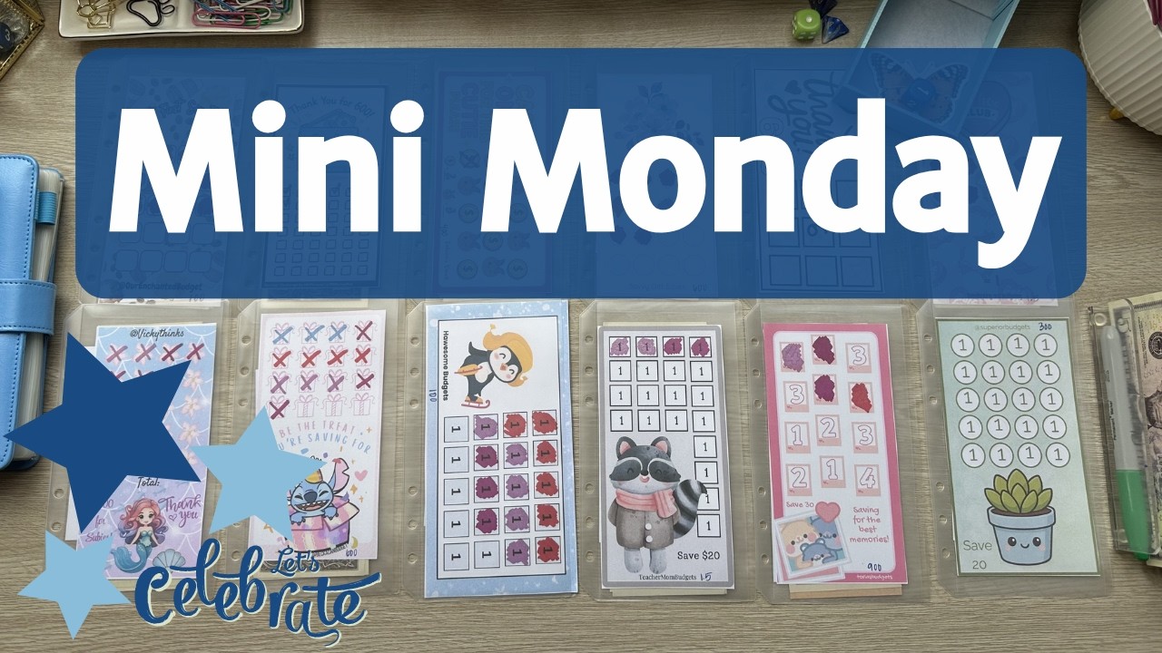 ☘️ Catching up from last week! MINI MONDAY | Year-Long Challenges + Savings Survivor! | March Week 1