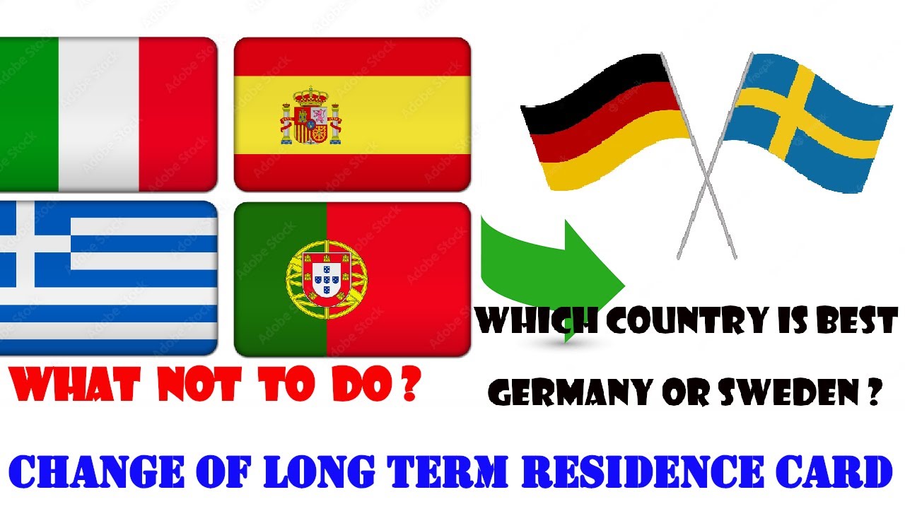 English- With EU PR Card Moving to Germany or Sweden , DO NOT make these Mistakes .