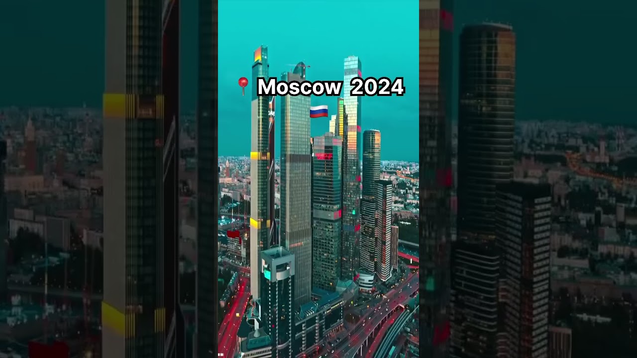 The Transformation of Moscow😱🇷🇺#travelsshorts #beautiful #moscow #city #russia