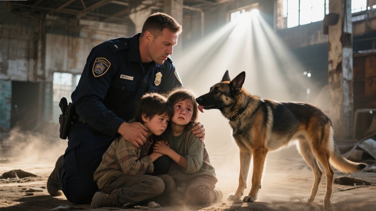 Officer and K9 Rescue Homeless Children Forced Into Labor — The Dog’s Gentle Act Melted Hearts