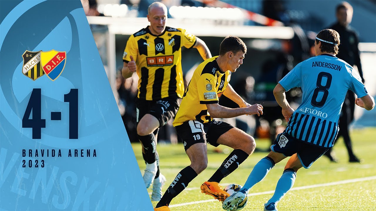 MATCHSVEP | BK Häcken - Djurgården 4-1 Allsvenskan 2023