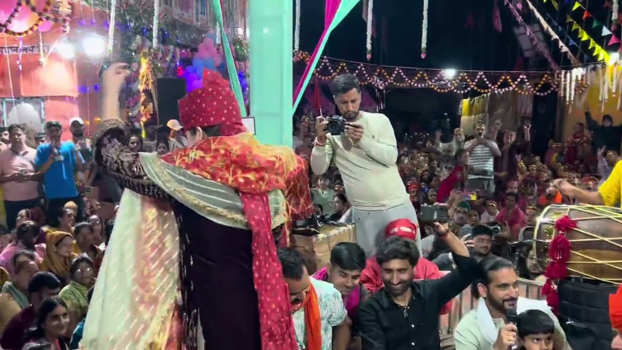 सरस भारती और पदम् श्री विजेता रूमालू राम जी ~ Machail jagran में 