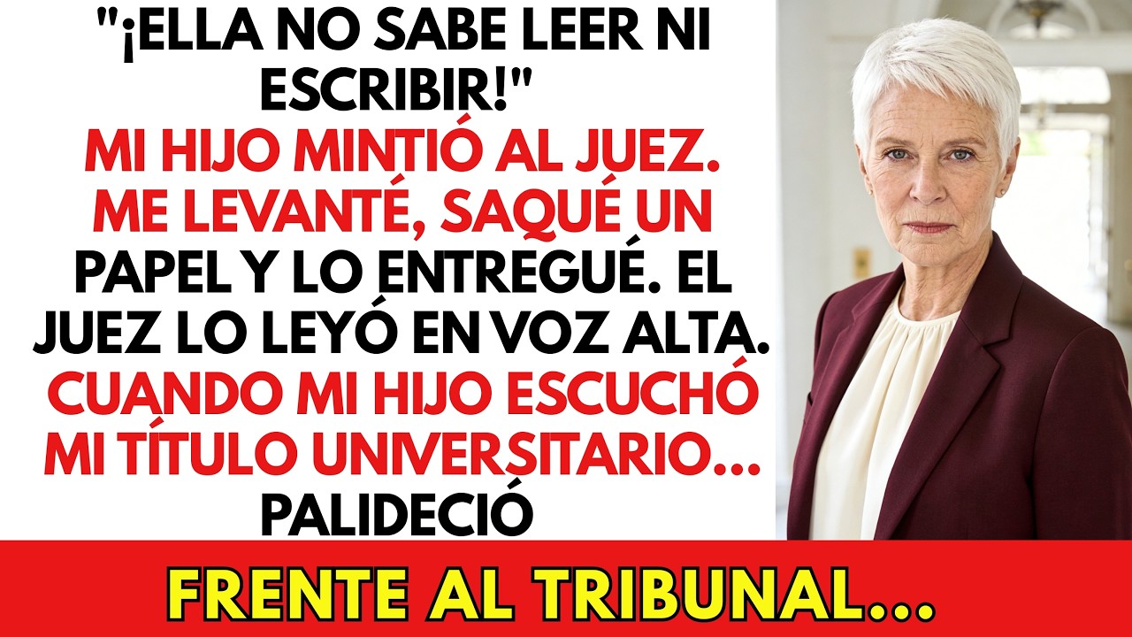 Mi Hijo Mintió Al Juez: 